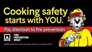 The goal of Fire Prevention Month (and week October 8th - 14th) is to raise fire safety awareness and help protect homes and families.