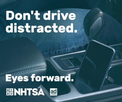 This includes the National Traffic Safety (NHTSA) law enforcement campaign - Put the Phone Away or Pay, which will be observed April 6-13, 2026. Distracted driving is any activity that takes the driver’s attention away from the task of safe driving. Texting and cell phone use while driving has become the most prevalent type of distracted driving. The MDCOT reminds everyone that staying focused on the road is key to driving safely. Using a cell phone while driving, like all other forms of distracted driving, is a risky driving behavior that poses a danger not only to vehicle occupants but pedestrians and bicyclists. · If you are expecting a text message or need to send one that can’t wait, pull over and park your car in a safe location before using your device.Designate your passenger as your “designated texter.” Allow them access to your phone to respond to calls or messages.Never drive distracted! Put the phone away when you get behind the wheel!