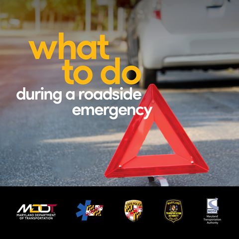 Although there are multiple suggested actions that can increase motorists' safety during an incident, there is not one single set of procedures that can guarantee the safety of drivers and passengers. Remember, every situation is different, and motorists and passengers should prepare, assess, use good judgment and stay vigilant to ensure they make the best decisions based on their specific roadside emergency. Read More on Roadside Emergencies: ZeroDeathsMD.gov/RoadsideSafety